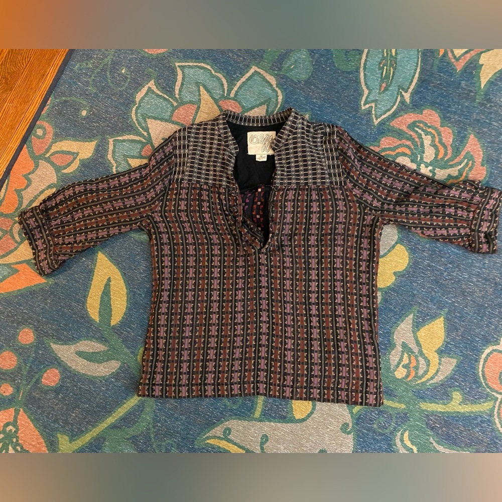 Ace & Jig 3/4 sleeve blouse